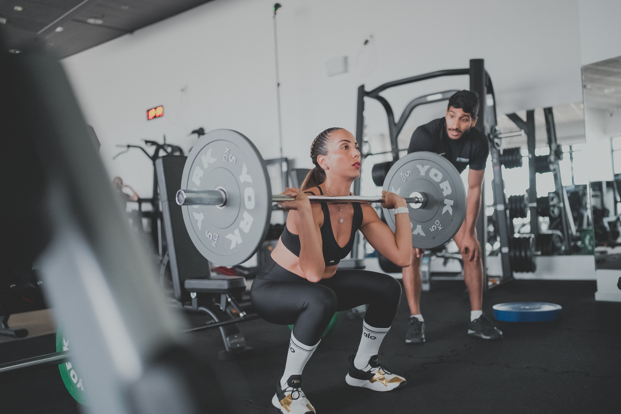 אימון בחדר הכושר ספורטיב