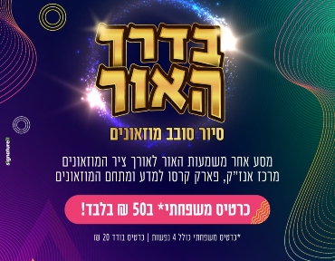 בדרך האור - במיוחד לחנוכה: סיור סובב מוזאונים בדרך האור